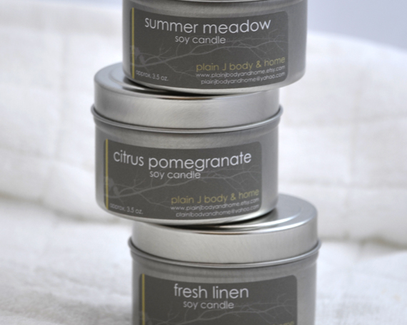 Summer Scents Soy Candle Collection